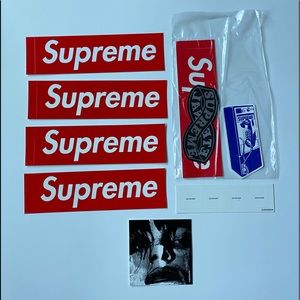 ⚡️AUTHENTIC New Supreme sticker bundle⚡️